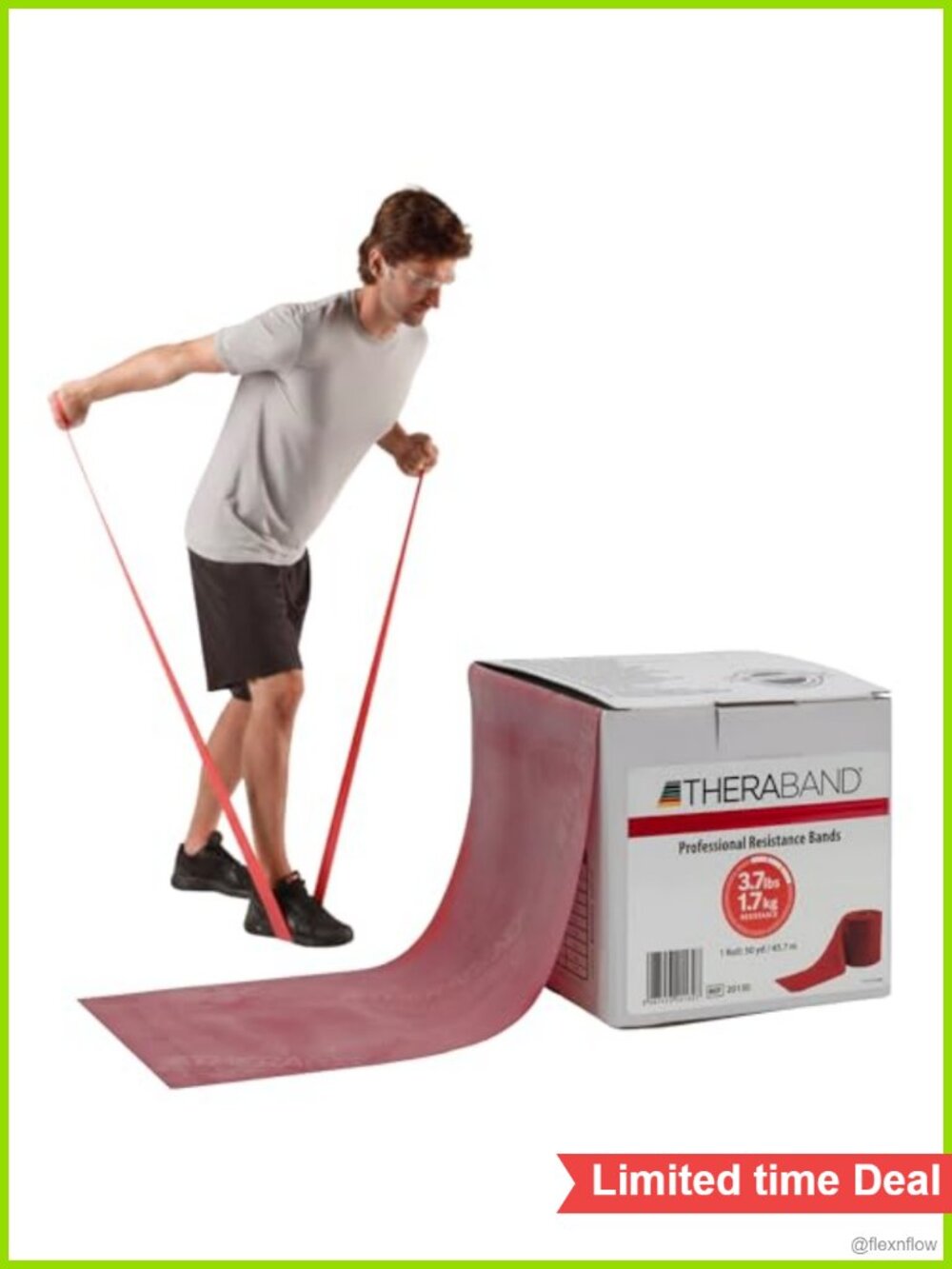 TheraBand Pro Resistance Band Roll 50 Yard Latex Exercise Physical Therapy